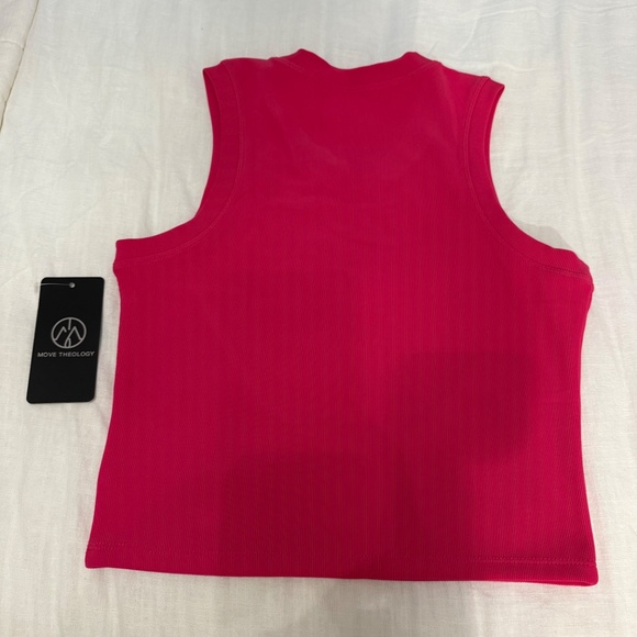 Brand New MOVE THEOLOGY Crossover Ribbed Tank - Size Large - Picture 4 of 4